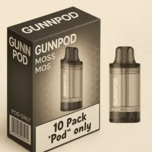 Gunnpod moss - 10 Pack “pod Only"