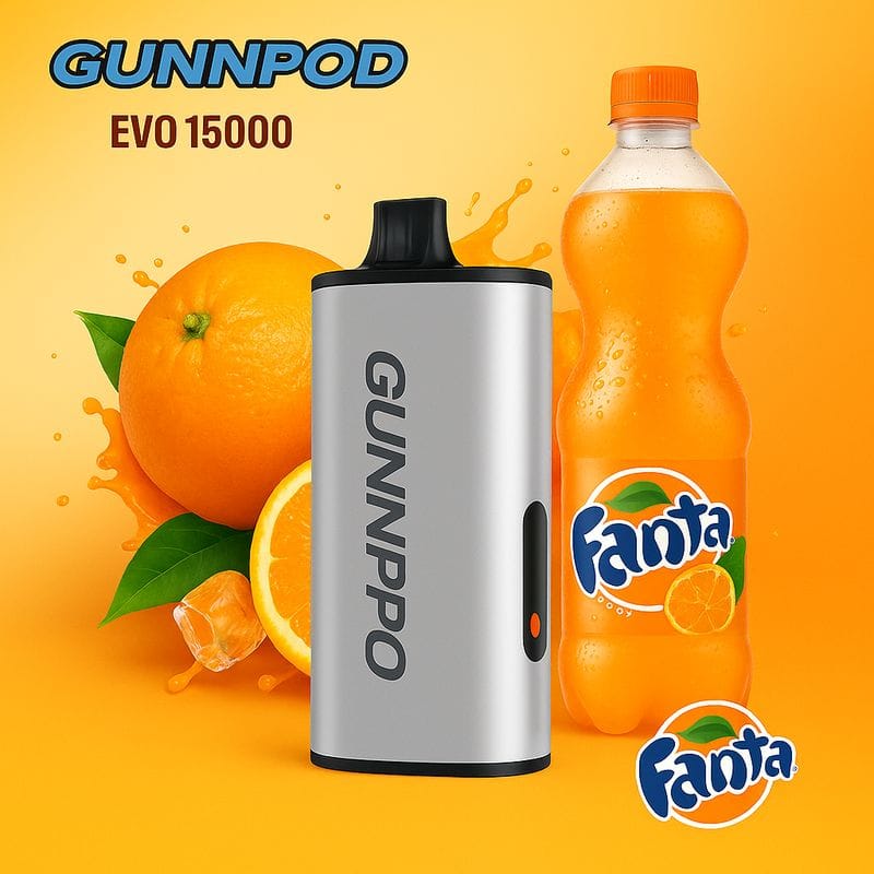 Gunnpod EVO Ice Orange Soda "Fanta" 15K