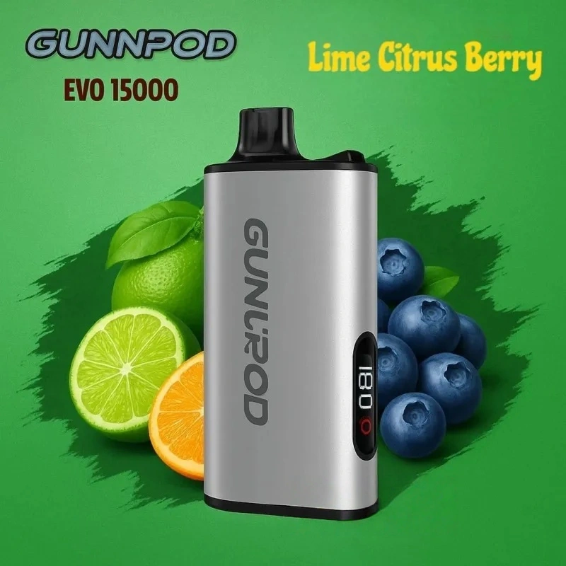 Gunnpod EVO Lime Citrus Berry 15K