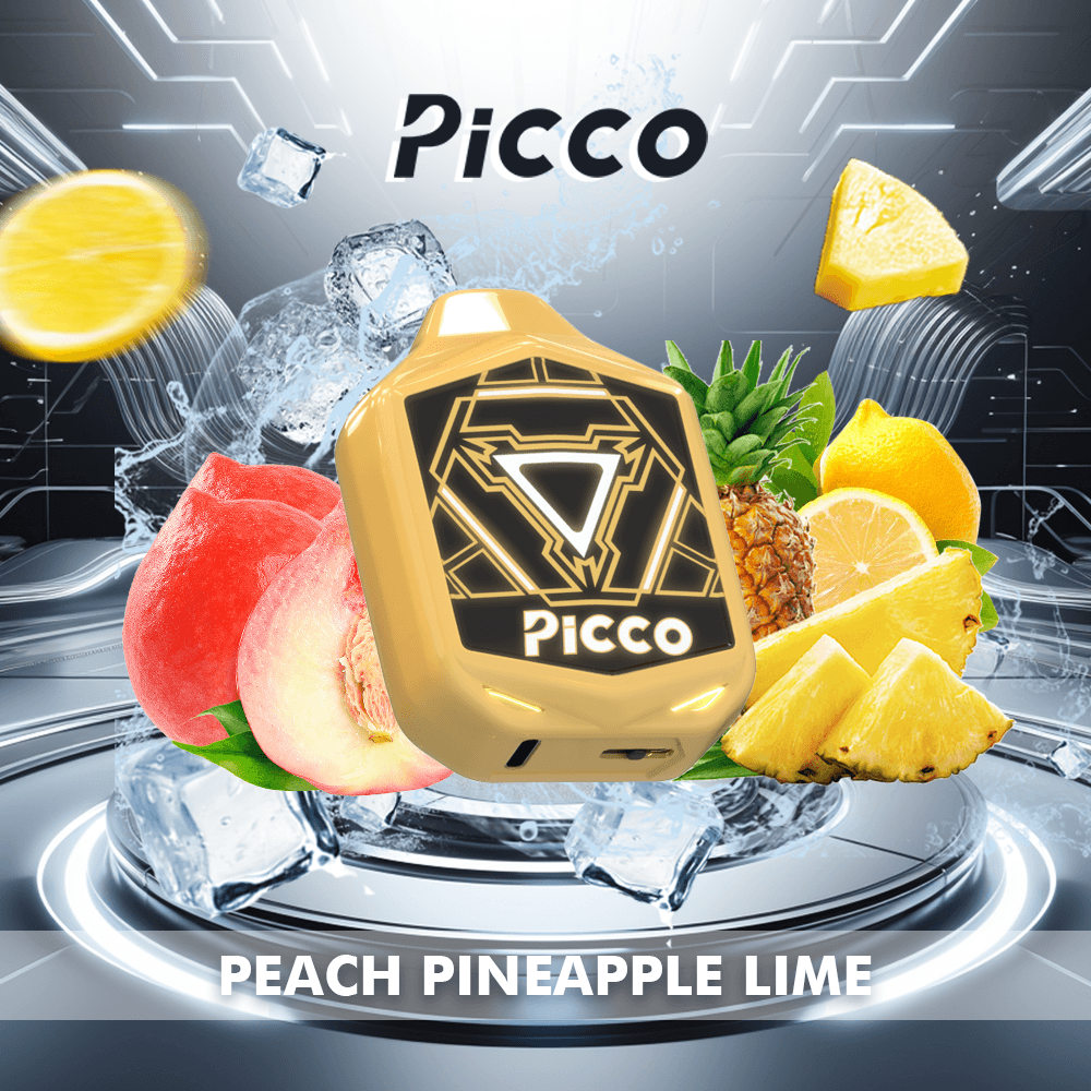 Picco Voom 7000 Puffs - Peach Pineapple Lime