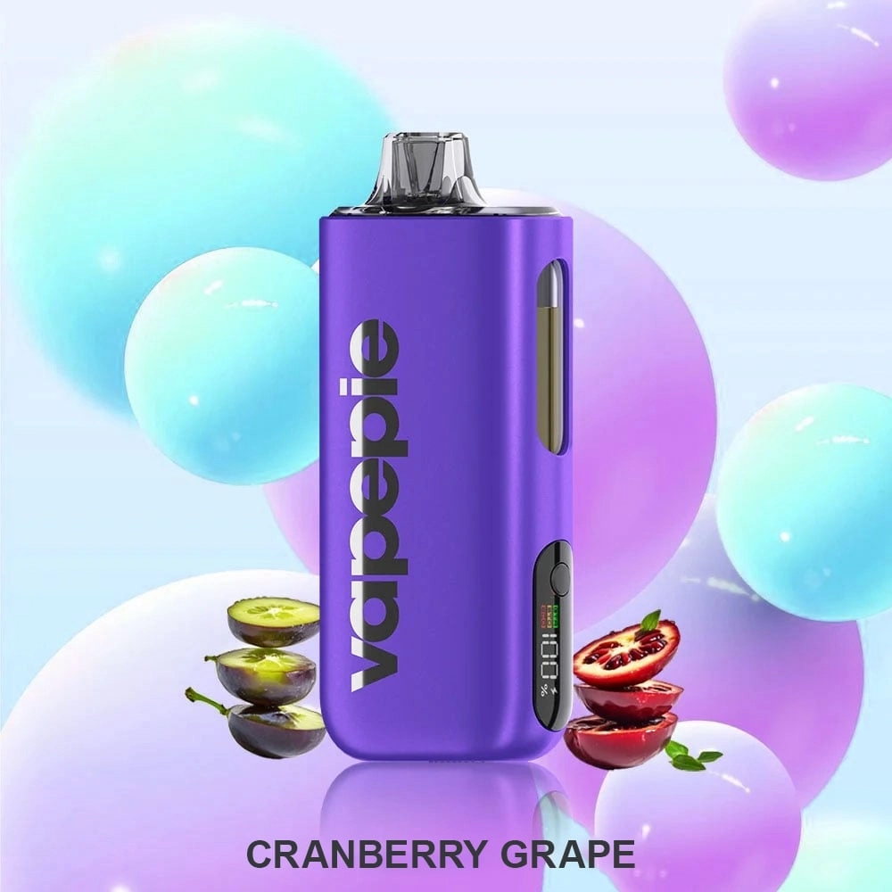 Vapepie Max 40000 Puffs – Cranberry Grape