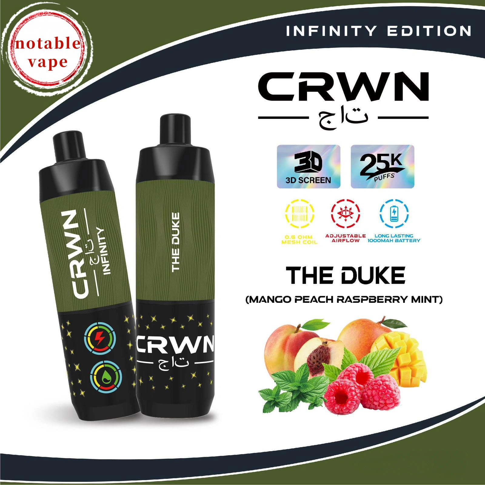 Crwn Infinity - The Duke - 25,000
