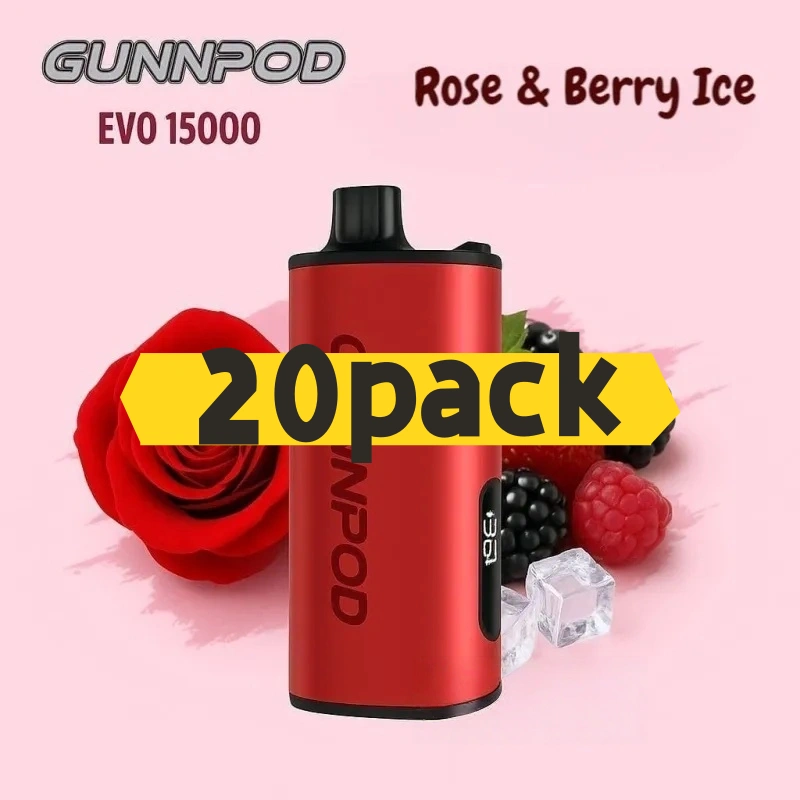 Gunnpod EVO 15k - 20 pack Multiple flavors