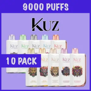 KUZ LUX 9000 Puffs-Wholesale-10 pack