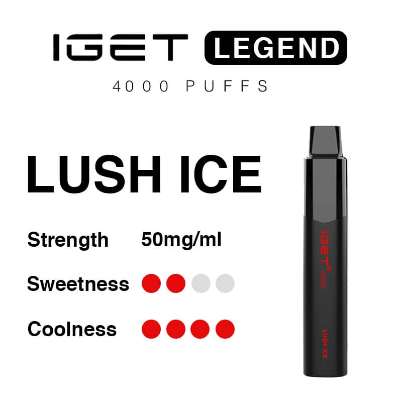 IGET Legend 4000 Puffs Lush Ice - Image 2